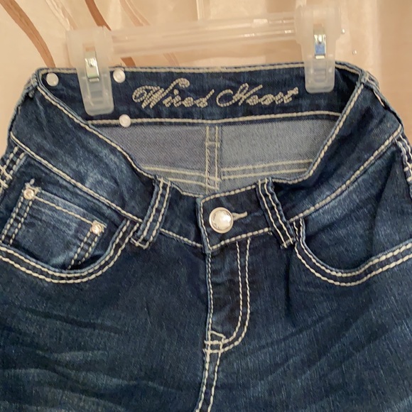 Girls size 12 Wired Heart jeans NWOT - Picture 5 of 12